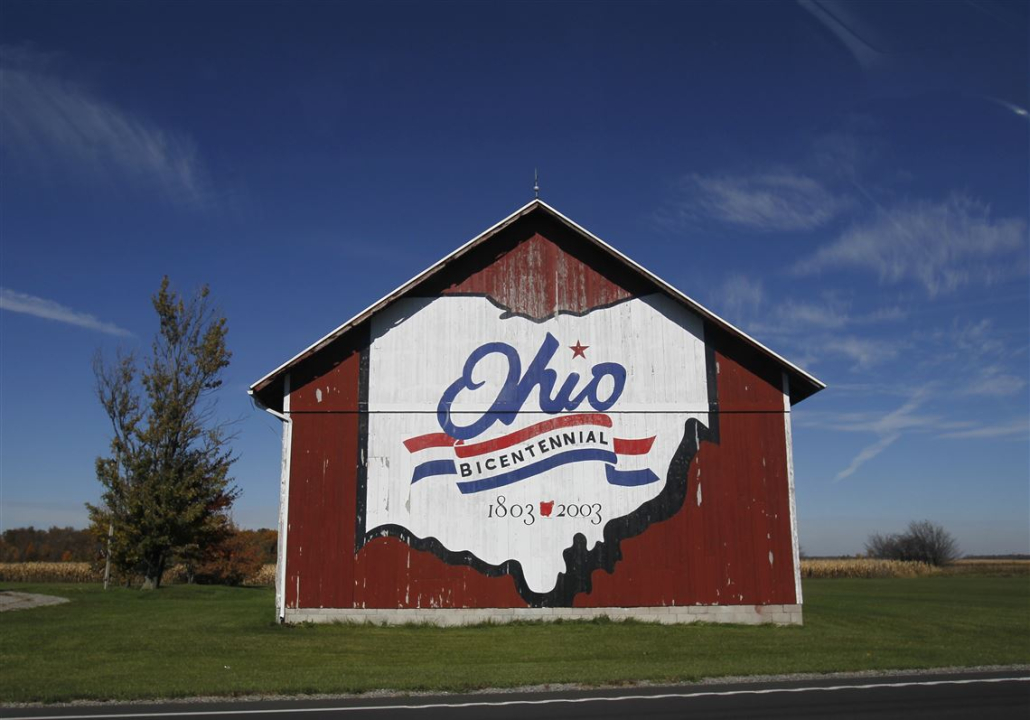 Image of a barn located in Arcadia Ohio